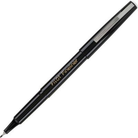 PILOT Pilot¬Æ Fineliner Marker Pen, Fine, Black Ink, 1 Each 11002